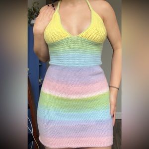 handmade crotchet dress